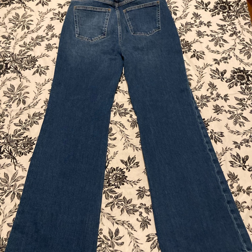 Boden button-fly flare leg